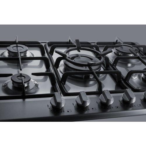 Summit Summit 30&quot; Wide 5-Burner Gas Cooktop GC527SSTK30