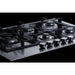 Summit Gas Cooktop Summit 30" Wide 5-Burner Gas Cooktop In Stainless Steel GCJ5SS