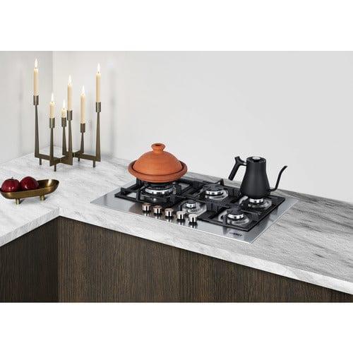 Summit Gas Cooktop Summit 30" Wide 5-Burner Gas Cooktop In Stainless Steel GCJ5SS