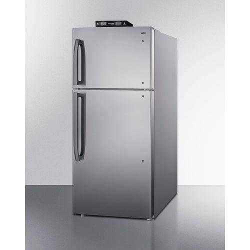 Summit Refrigerators Summit 30&quot; Wide Break Room Refrigerator-Freezer BKRF21SS