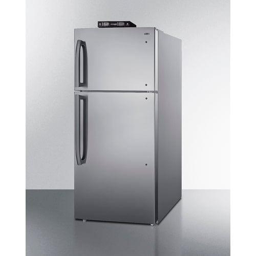 Summit Refrigerators Summit 30" Wide Break Room Refrigerator-Freezer BKRF21SS