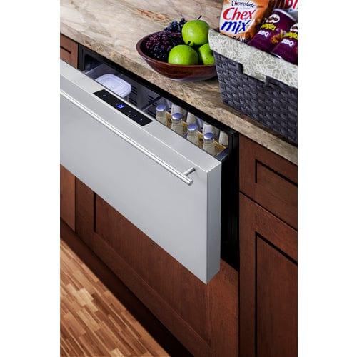 Summit Refrigerators Summit 30&quot; Wide Built-In Drawer Refrigerator SDR30