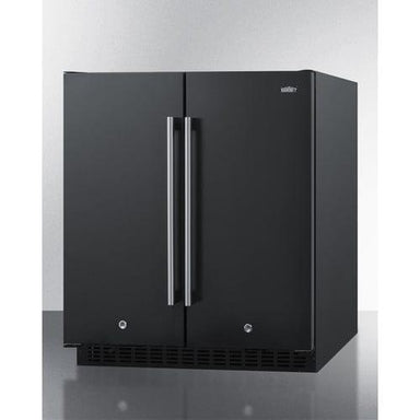 Summit Refrigerators Summit 30" Wide Built-In Refrigerator-Freezer FFRF3070B