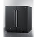 Summit Refrigerators Summit 30" Wide Built-In Refrigerator-Freezer FFRF3070B