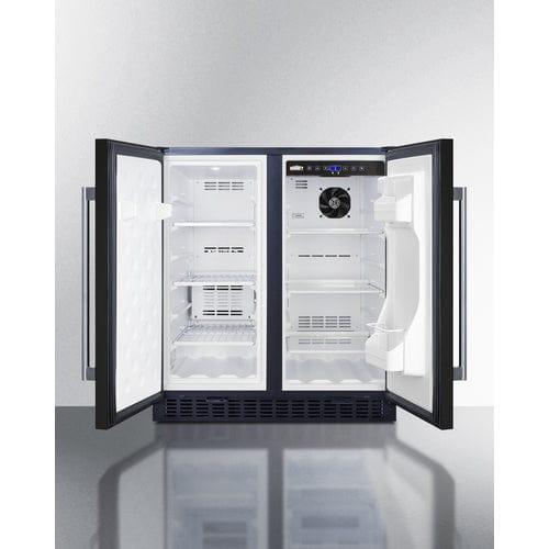 Summit Refrigerators Summit 30" Wide Built-In Refrigerator-Freezer FFRF3070B