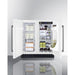 Summit Refrigerators Summit 30" Wide Built-In Refrigerator-Freezer FFRF3075W
