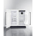 Summit Refrigerators Summit 30" Wide Built-In Refrigerator-Freezer FFRF3075W
