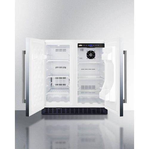 Summit Refrigerators Summit 30" Wide Built-In Refrigerator-Freezer FFRF3075WCSS