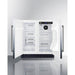 Summit Refrigerators Summit 30" Wide Built-In Refrigerator-Freezer FFRF3075WCSS