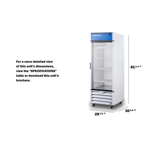 Summit All-Refrigerator Summit 30&quot; Wide Commercial Beverage Refrigerator SCRR261G