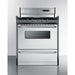 Summit Electric Coil Ranges Summit 30" Wide Electric Coil Range TEM230BKWY