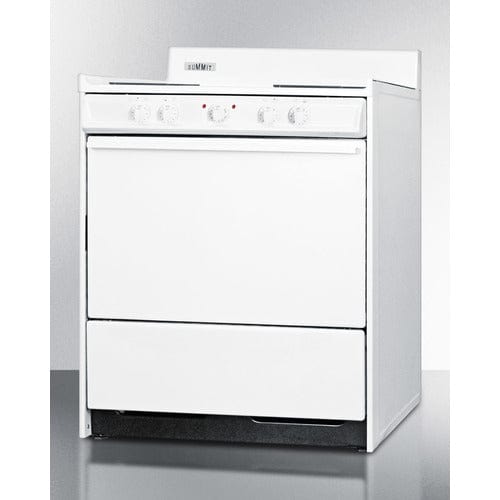 Summit Electric Coil Ranges Summit 30&quot; Wide Electric Coil Top Range WEM210