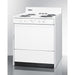 Summit Electric Coil Ranges Summit 30" Wide Electric Coil Top Range WEM210