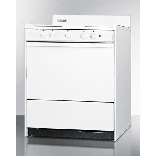 Summit Electric Coil Ranges Summit 30" Wide Electric Coil Top Range WEM2171Q