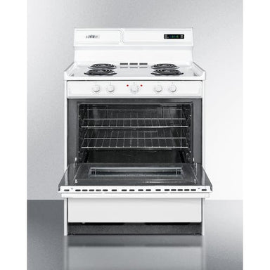 Summit Electric Coil Ranges Summit 30" Wide Electric Coil Top Range WEM230KW