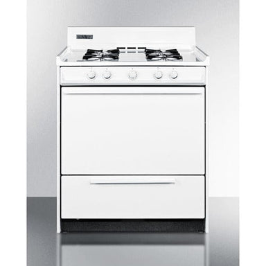 Summit Natural Gas Range/Stove Summit 30" Wide Gas Range WNM2107