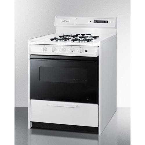 Summit Natural Gas Range/Stove Summit 30" Wide Gas Range WNM2307DK