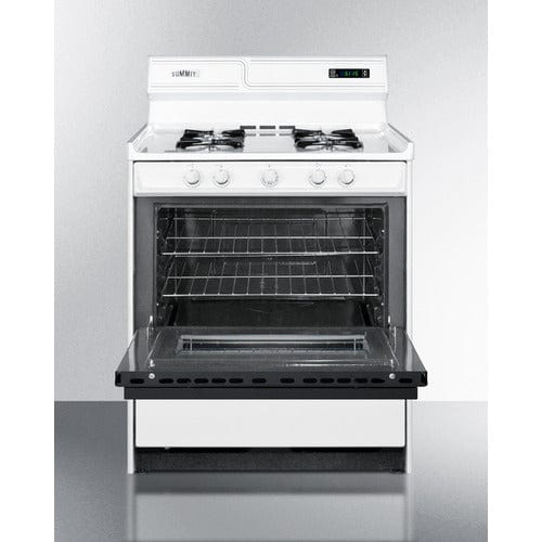 Summit Natural Gas Range/Stove Summit 30" Wide Gas Range WNM2307DK