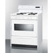Summit Natural Gas Range/Stove Summit 30" Wide Gas Range WNM2307KW