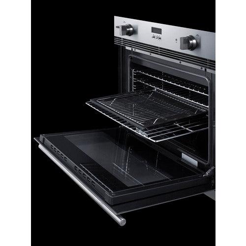 Summit Gas Wall Oven Summit 30" Wide Gas Wall Oven SGWOGD30