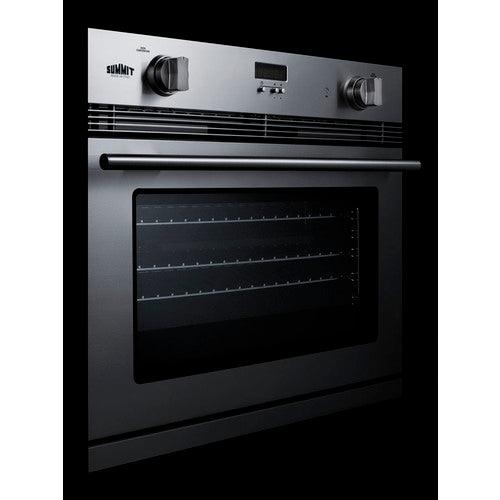 Summit Gas Wall Oven Summit 30" Wide Gas Wall Oven SGWOGD30