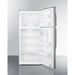 Summit Refrigerators Summit 30" Wide Top Freezer Refrigerator CTR18PL