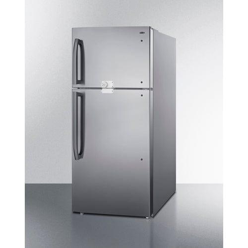 Summit Refrigerators Summit 30&quot; Wide Top Freezer Refrigerator CTR18PLLLF2