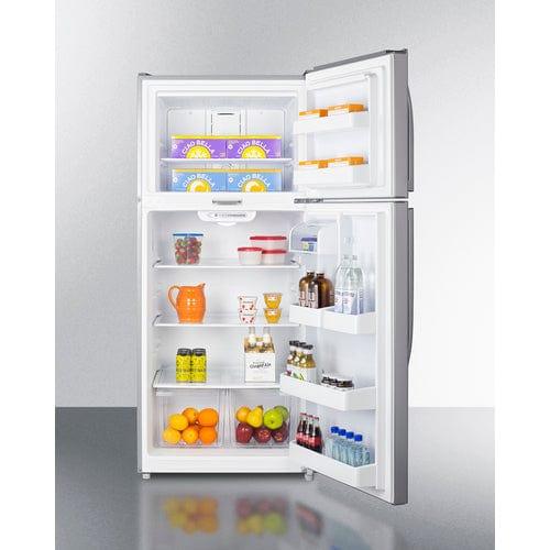 Summit Refrigerators Summit 30&quot; Wide Top Freezer Refrigerator CTR18PLLLF2