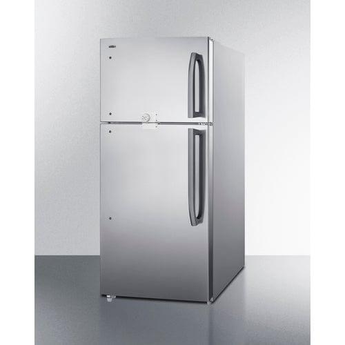 Summit Refrigerators Summit 30&quot; Wide Top Freezer Refrigerator CTR18PLLLF2LHD