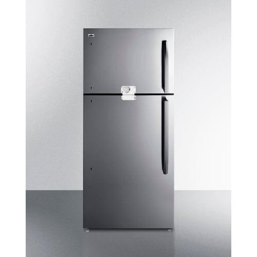 Summit Refrigerators Summit 30&quot; Wide Top Freezer Refrigerator CTR18PLLLF2LHD