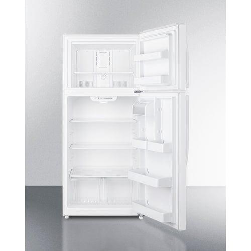 Summit Refrigerators Summit 30&quot; Wide Top Freezer Refrigerator CTR18W