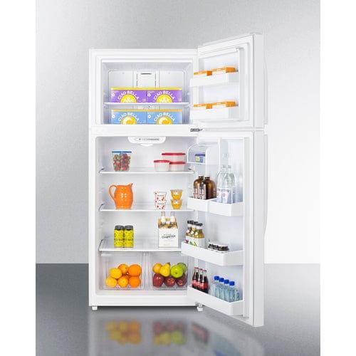 Summit Refrigerators Summit 30&quot; Wide Top Freezer Refrigerator CTR18W