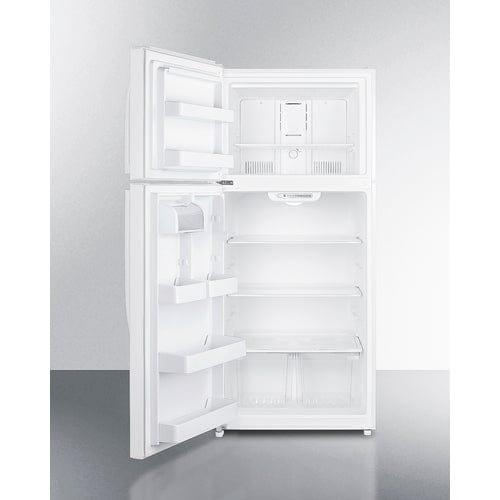 Summit Refrigerators Summit 30&quot; Wide Top Freezer Refrigerator CTR18WLHD