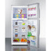Summit Refrigerators Summit 30" Wide Top Freezer Refrigerator CTR21PLLLF2