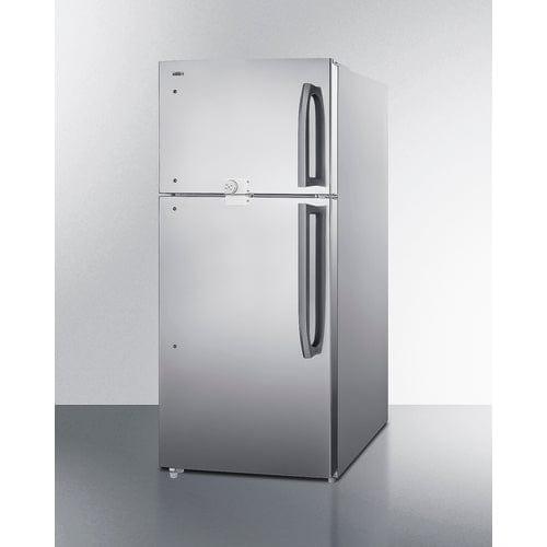 Summit Refrigerators Summit 30" Wide Top Freezer Refrigerator CTR21PLLLF2LHD