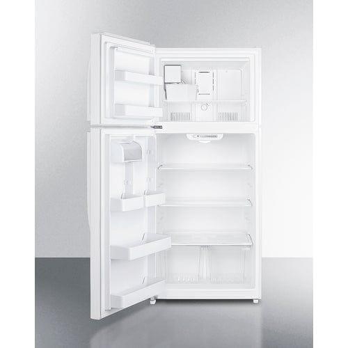 Summit Refrigerators Summit 30&quot; Wide Top Freezer Refrigerator with Icemaker CTR18WIMLHD