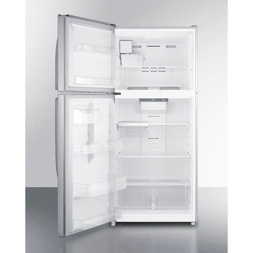 Summit Refrigerators Summit 30&quot; Wide Top Freezer Refrigerator with Icemaker CTR21PLIMLHD