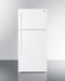 Summit Refrigerators Right Hand Door Summit 30" Wide Top Freezer Refrigerator with Icemaker | White