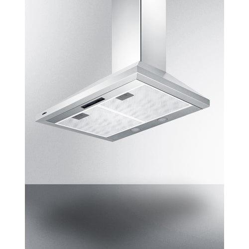 Summit Range Hoods Summit 30" Wide Wall-Mounted Range Hood, ADA-Compliant SEH1530SSADA