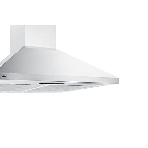 Summit Range Hoods Summit 30&quot; Wide Wall-Mounted Range Hood, ADA-Compliant SEH1530SSADA