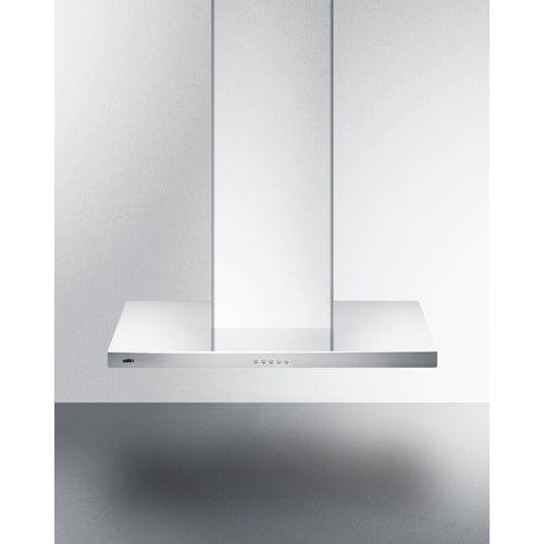 Summit Range Hoods Summit 30" Wide Wall-Mounted Range Hood, ADA Compliant SEH4630SSADA