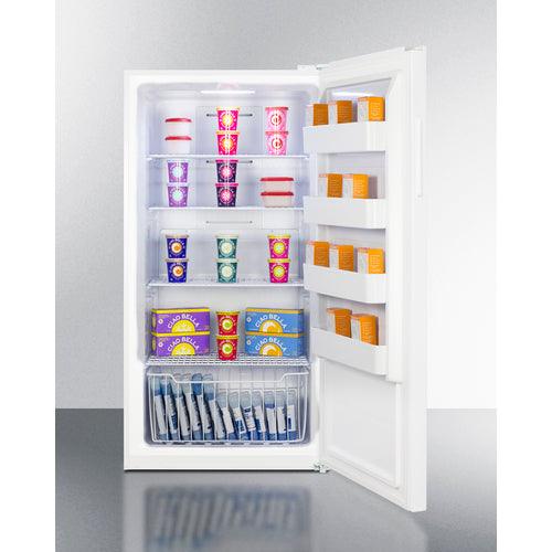 Summit Outdoor All-Freezer Summit 33" Wide Convertible All-Freezer/Refrigerator UF18W