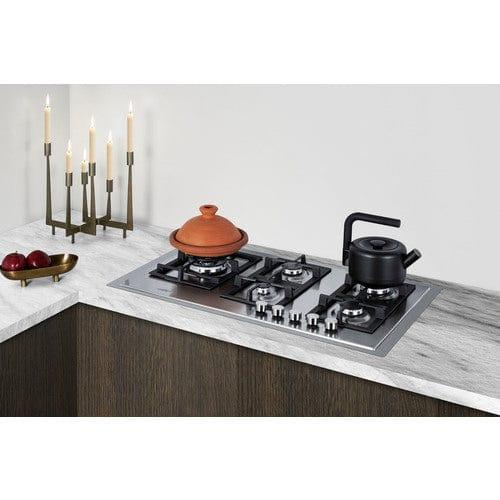 Summit Summit 34&quot; Wide 5-Burner Gas Cooktop In Stainless Steel GCJ536SSTK