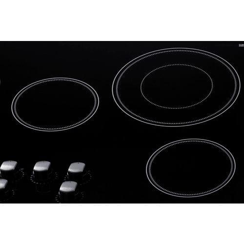 Summit Summit 36&quot; Wide 208-240V 5-Burner Radiant Cooktop CR5B36MB