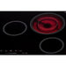 Summit Summit 36" Wide 208-240V 5-Burner Radiant Cooktop CR5B36T9B