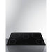 Summit Summit 36" Wide 208-240V 5-Burner Radiant Cooktop CR5B36T9B
