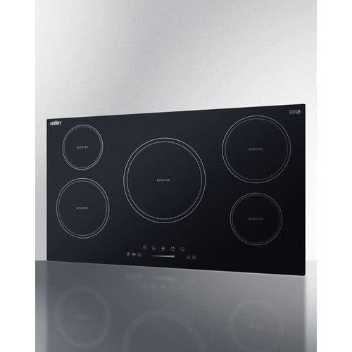 Summit Summit 36" Wide 208-240V 5-Zone Induction Cooktop SINC5B36B