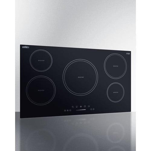 Summit Summit 36" Wide 208-240V 5-Zone Induction Cooktop SINC5B36B
