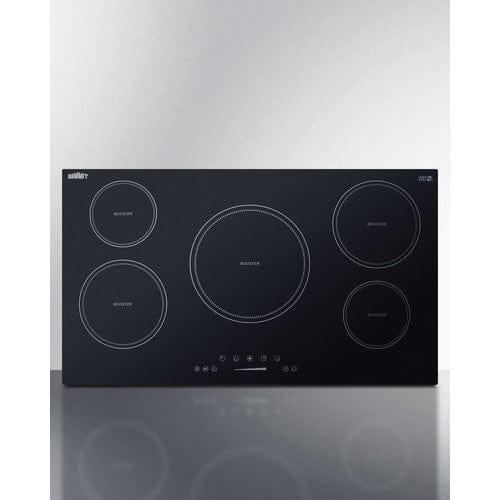 Summit Summit 36&quot; Wide 208-240V 5-Zone Induction Cooktop SINC5B36B