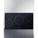 Summit Summit 36" Wide 208-240V 5-Zone Induction Cooktop SINC5B36B